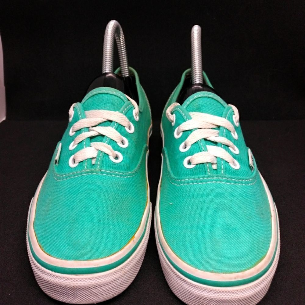 Vans Off The Wall Skateboard Sneakers Women's Size 6.5 Blue Or Men's Size‎ 5 - Picture 4 of 8